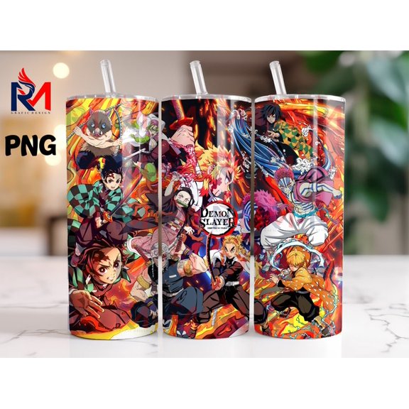 Anime 20 oz digital wrap