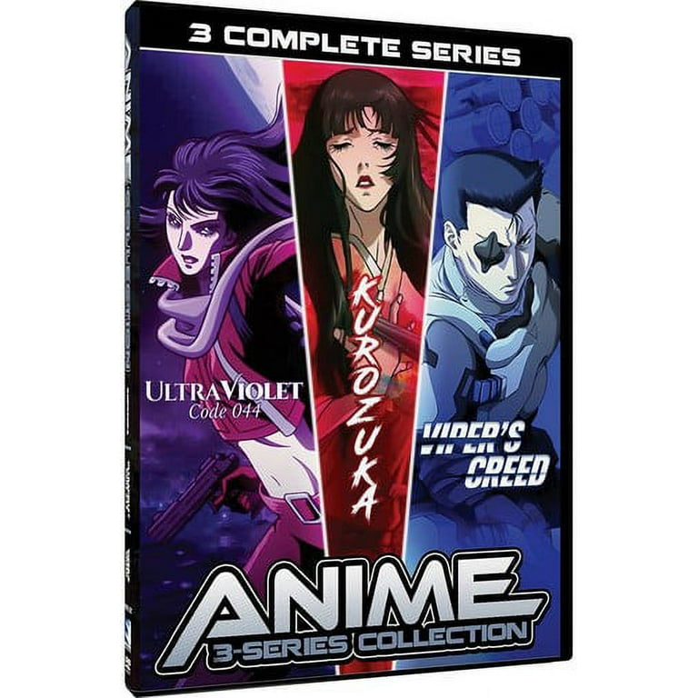 Anime 3 Series Collection [DVD] - Walmart.com