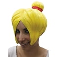 thumbnail image 1 of Anime 4 Latex Yellow Wig Adult Halloween Accessory, 1 of 1