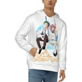 Anime A Silent Voice Male'S Hoodie 3d Printed Drawstring Pullover