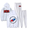 thumbnail image 1 of Anime AKIRA Good for Health Bad for Education Men/Women Fall Suit Hoodies Sportswear Hooded Ankle Banded Pant Two Piece Set, 1 of 3