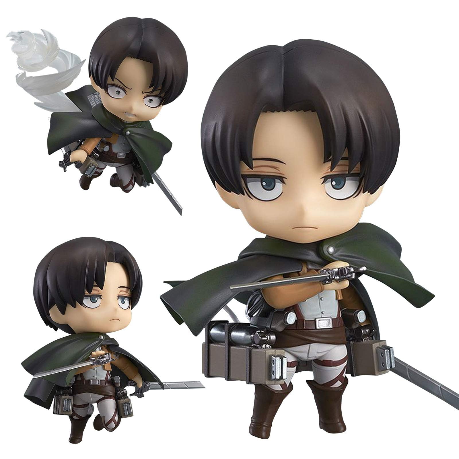 Anime Action Figure Attack on Titan Levi Ackerman PVC Realistic Figures