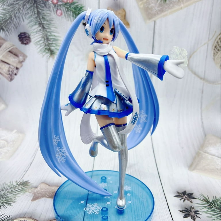 Anime Action Figure Hatsune Miku PVC Realistic Figures Character Model Collectible Statue Desktop Ornaments Anime Fan Collection Exquisite Gift Japan Anime Character Walmart