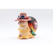Anime Action Figures Den Den Mushi Cute Figures Transponder Snail Phone Bug PVC Figures Model Collection Ornaments (Ace)