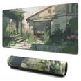 thumbnail image 1 of Anime Aesthetics Green Garden Gaming Mouse Mat,Rectangle XX Large Non-Slip Rubber Gaming Mouse Pad with Stitched Edges, Office Mouse Pad for Women Men Kids, 31.5x15.7, 1 of 7