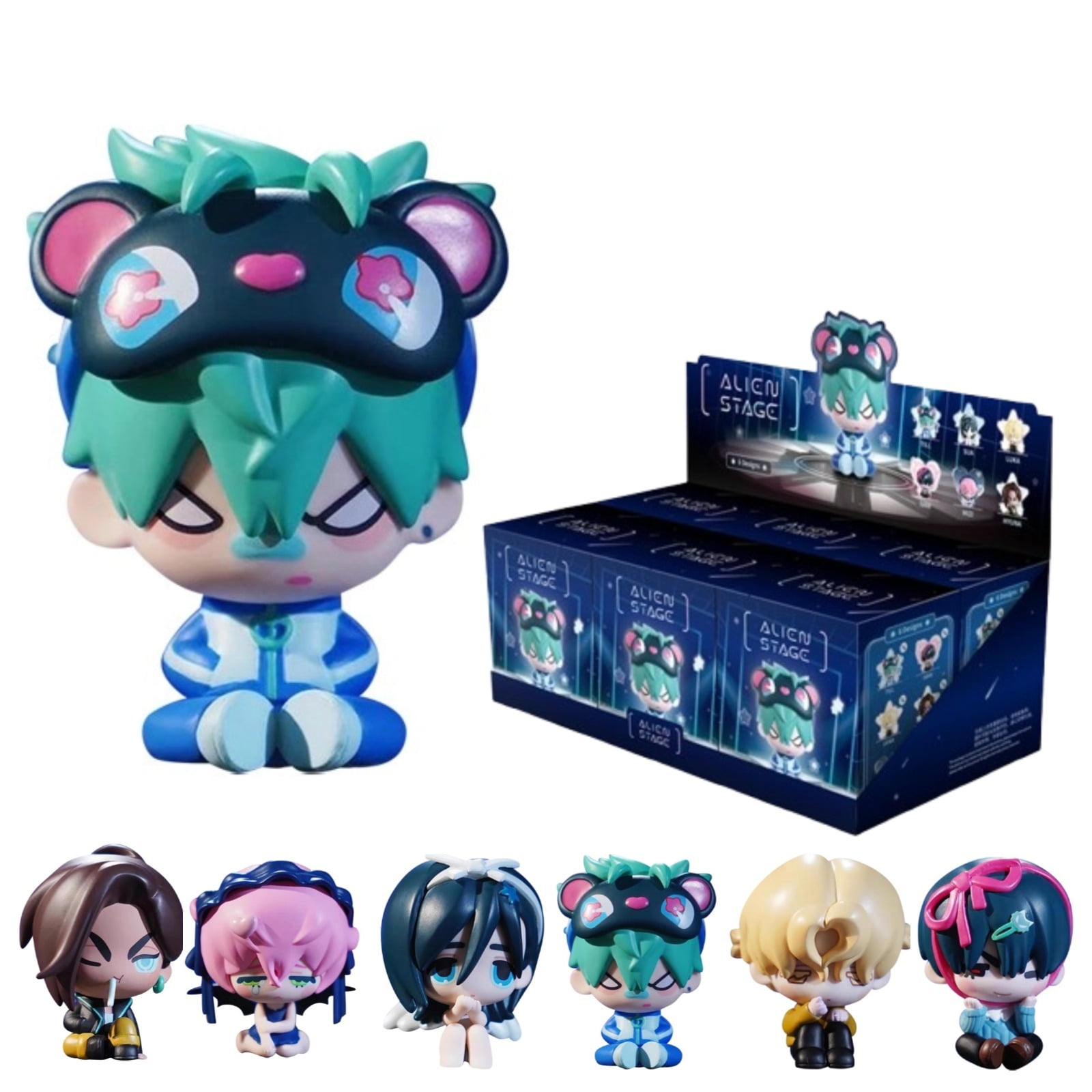 Anime Alien Stage Blind Box Series Mizi SUA Ivan Till Luka Hyuna Figure ...