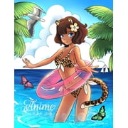 Anime Anime Coloring Book for Adults 1, Book 1, Paperback