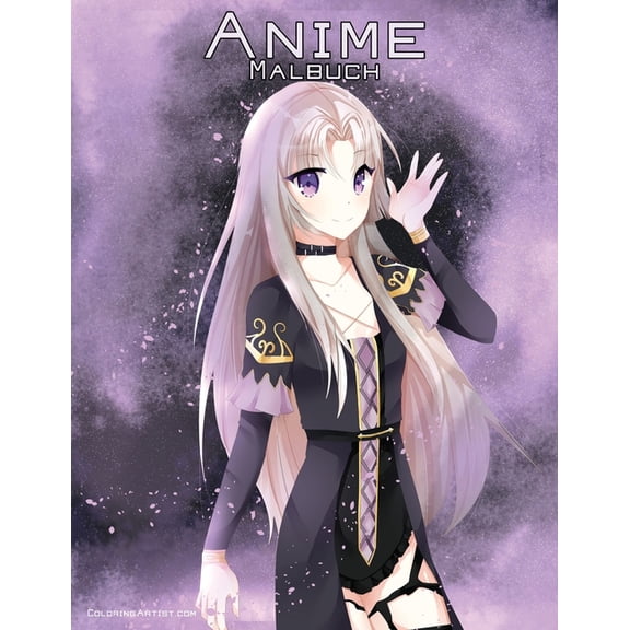 Anime Anime-Malbuch 1, Book 1, (Paperback)