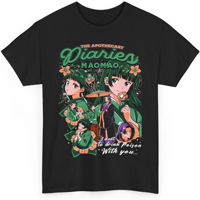 Anime Apothecary Diaries Maomao Cute Shy Anime Girl Waifu T-Shirt