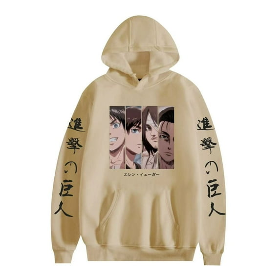 Men's Hoodie Attack On Titan Scout Regiment Anime Fans Collaborative Content Creation Clothes Gray Price In UAE | Amazon UAE - Foto 6
