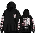 thumbnail image 1 of Anime Attack on Titan Printed Sweatshirt Unisex Hoodie Sweater Cosplay Men Women Long Sleeve Pullover, 1 of 8