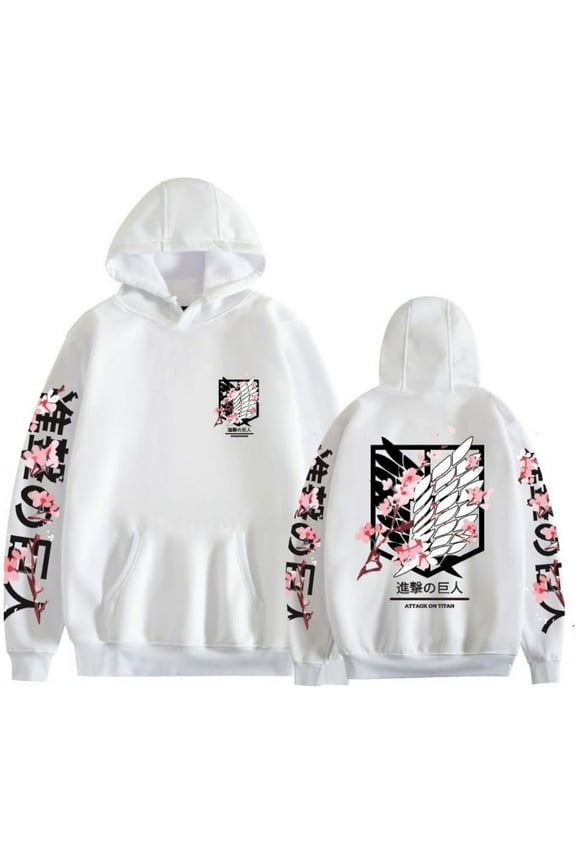 Anime Attack on Titan Printed Sweatshirt Unisex Hoodie Sweater Cosplay Men Women Long Sleeve Pullover
