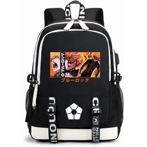 Anime BLUE LOCK Backpack Shoulder Bag Satchel Bag Daypack