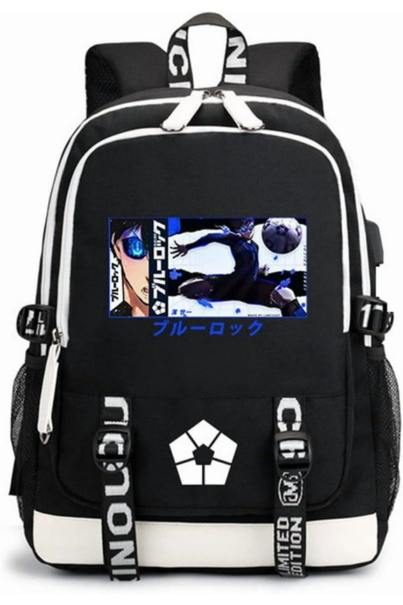 Anime BLUE LOCK Backpack Shoulder Bag Satchel Bag Daypack