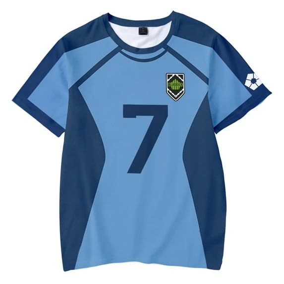 Anime BLUE LOCK Men's T Shirts Fashion Crewneck Kids T-shirt Short Sleeve Casual Boys O-Neck Tees Tops