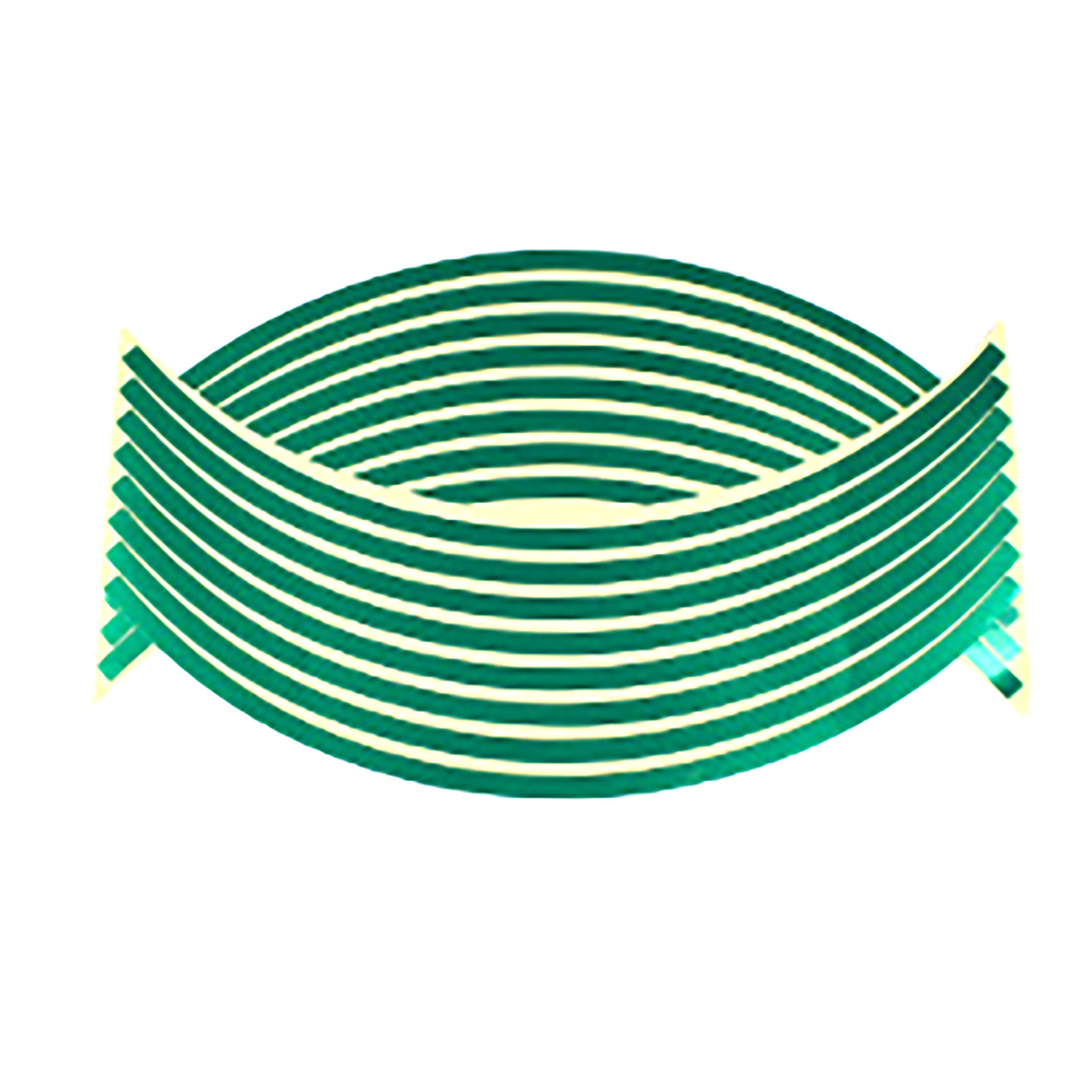 Anime Baby wheel reflective stickers 16 strips with reflective strips