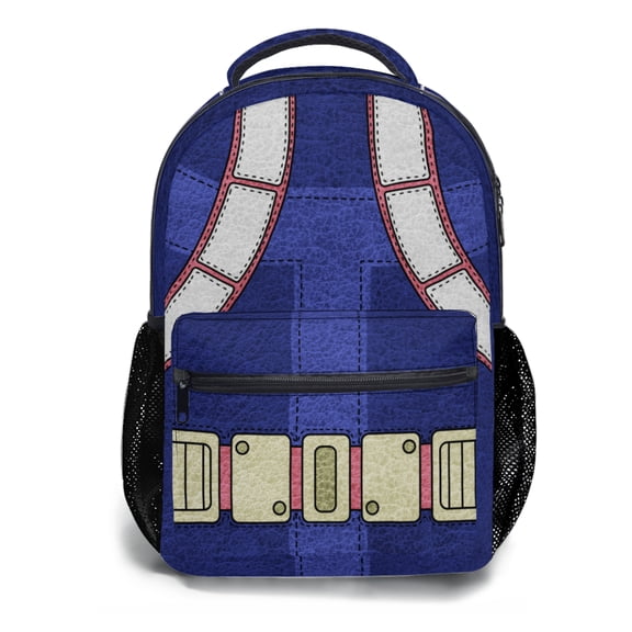 Anime Backpack 17 Inch Cartoon Anime Backpack Large Capacity Daily Commuter