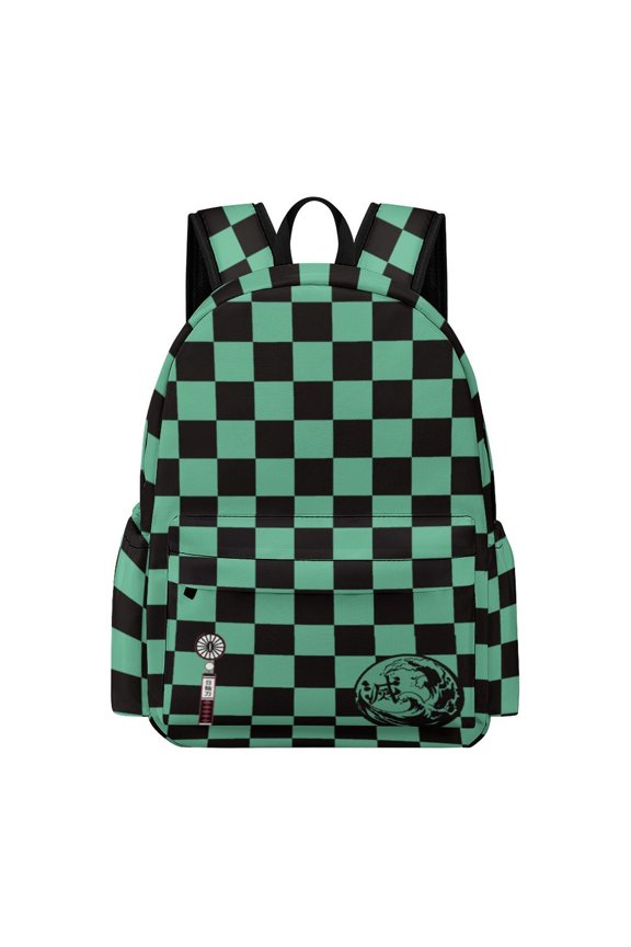 Anime Backpack 17 Inch Cartoon Anime Backpack Large Capacity Daily Commuter