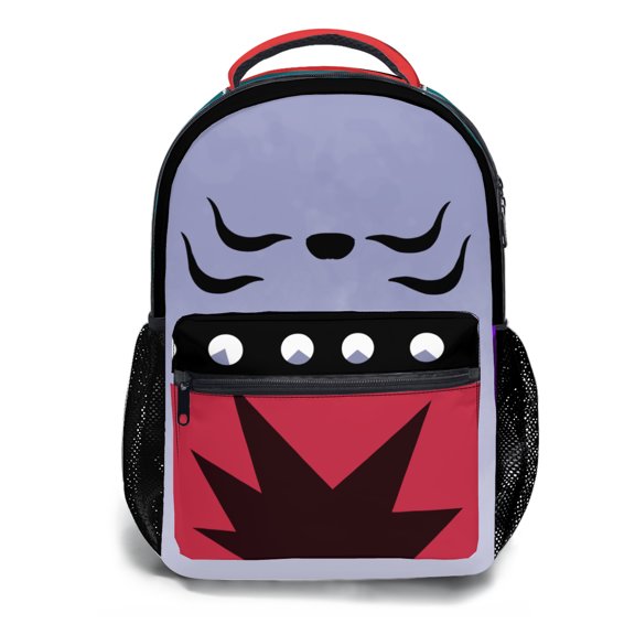 Anime Backpack 17 Inch Cartoon Anime Backpack Large Capacity Daily Commuter
