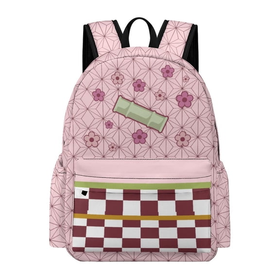 Anime Backpack 17 Inch Cartoon Anime Backpack Large Capacity Daily Commuter