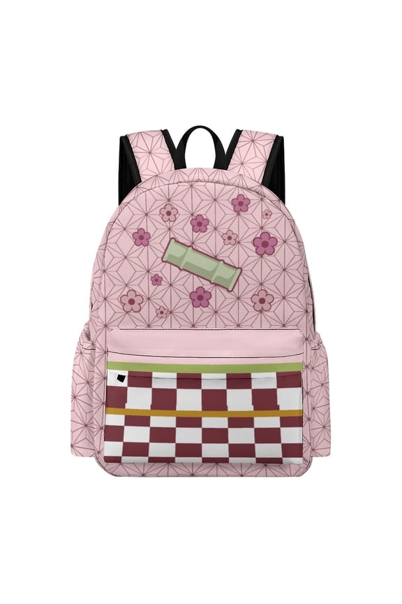 Anime Backpack 17 Inch Cartoon Anime Backpack Large Capacity Daily Commuter