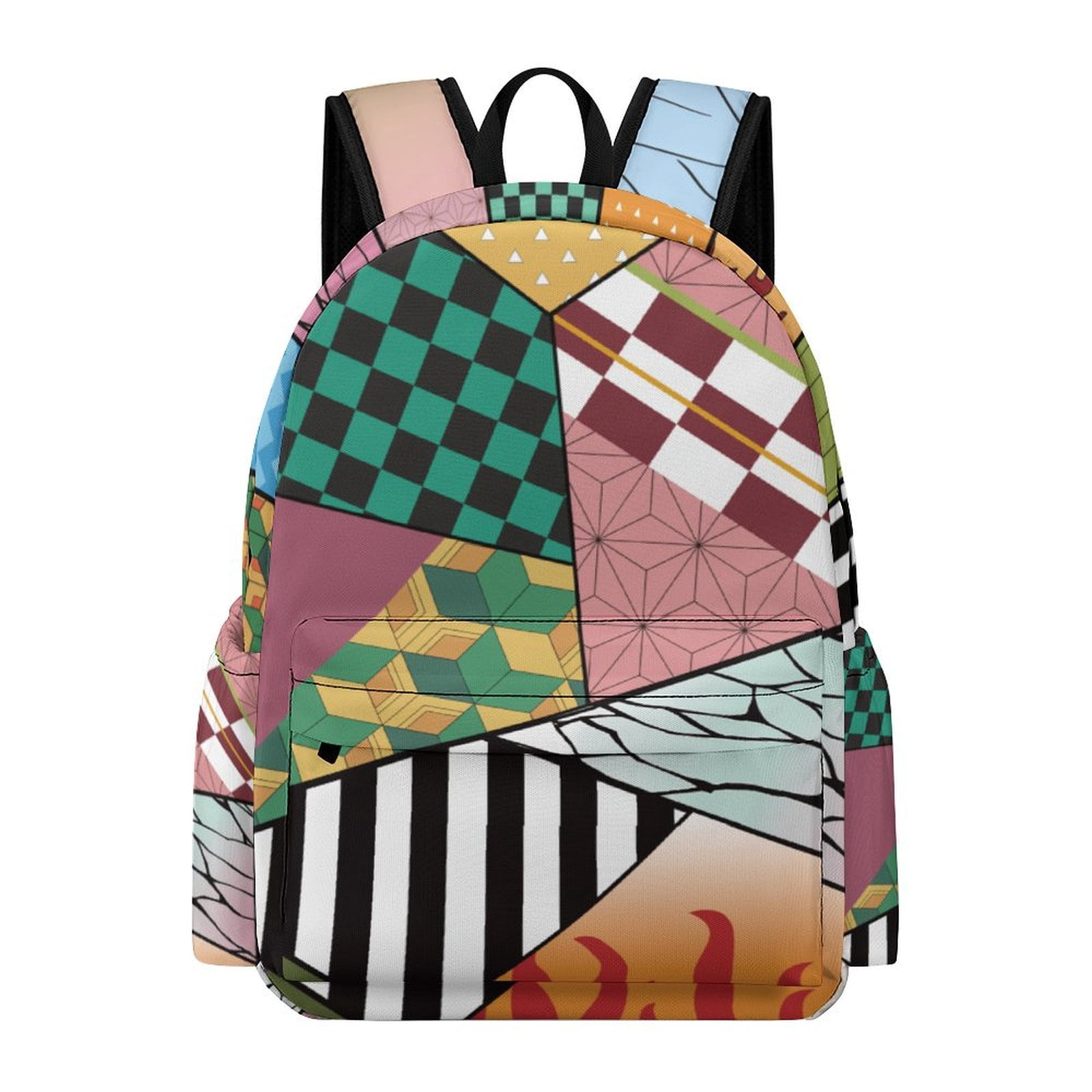 Anime Backpack 17 Inch Oxford Cloth Cool Cartoon Backpack - Walmart.com