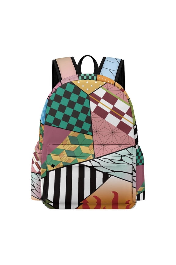 Anime Backpack 17 Inch Oxford Cloth Cool Cartoon Backpack