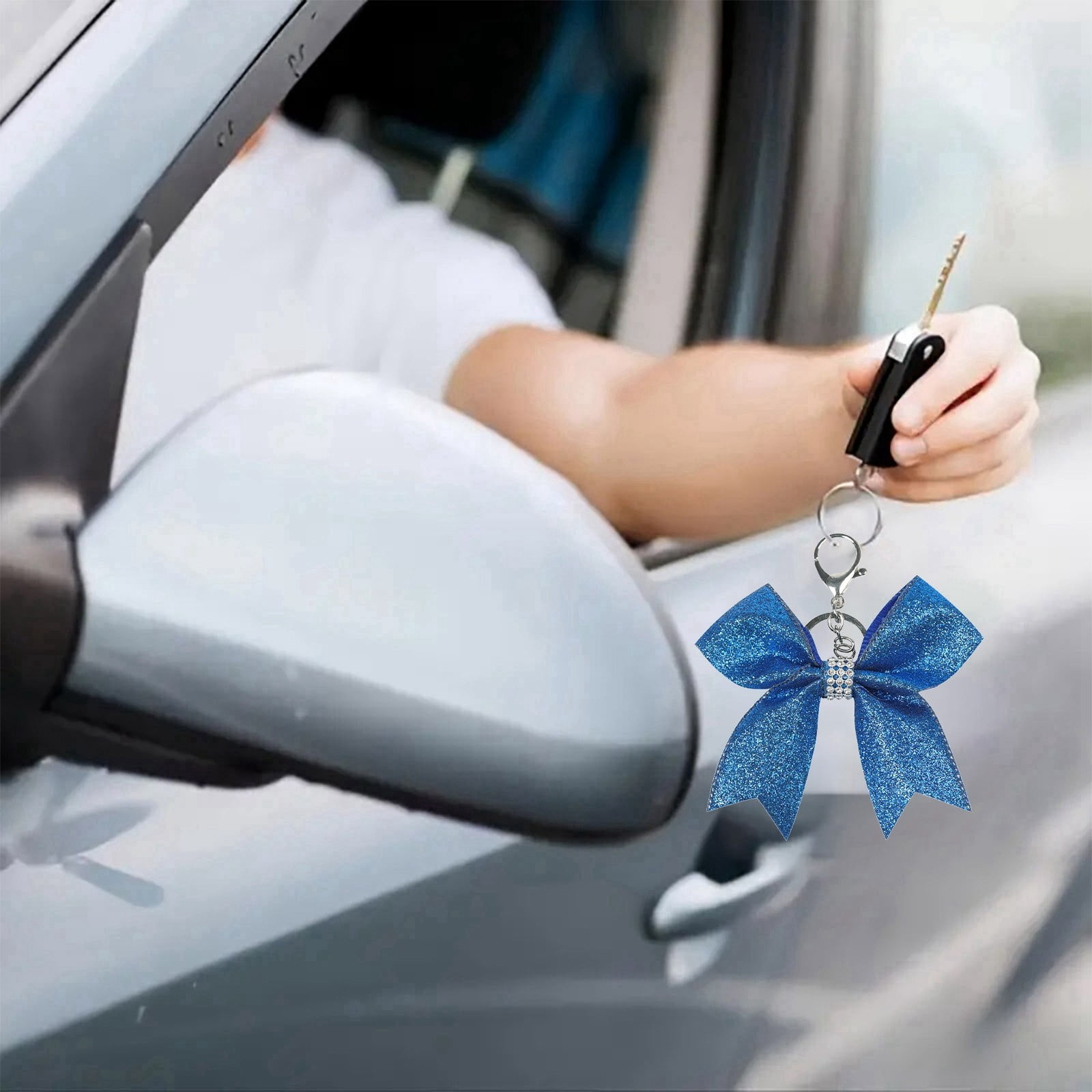 Anime Backpack Charms Wrist Lanyard with Wallet Key Clips for Purses