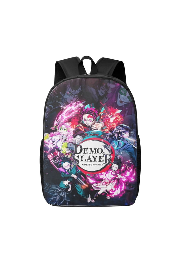 Anime Backpack Demon Slayer Backpacks Adjustable Shoulder strap Casual Bags