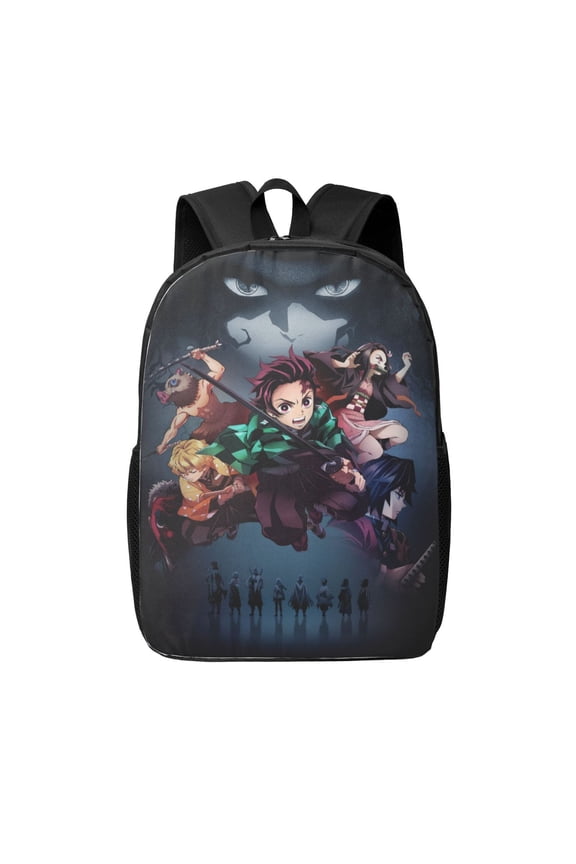 Anime Backpack Demon Slayer Backpacks Adjustable Shoulder strap Casual Bags
