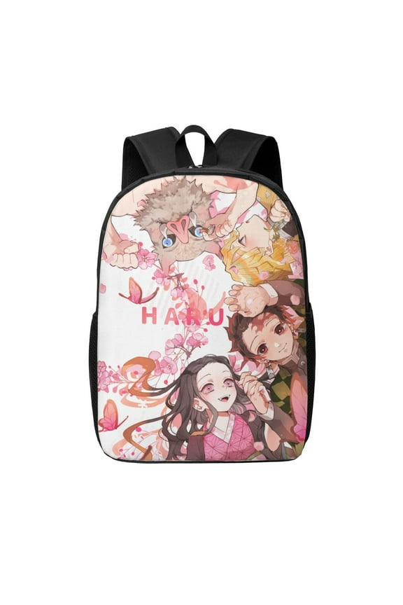 Anime Backpack Demon Slayer Backpacks Adjustable Shoulder strap Casual Bags