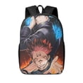 thumbnail image 1 of Anime Backpack, Jujutsu Kaisen Backpack, 17 Inch Laptop Backpack For College, Work, Daily, Large Capacity Travel Backpack, Waterproof Lightweight Book Bag, 1 of 8