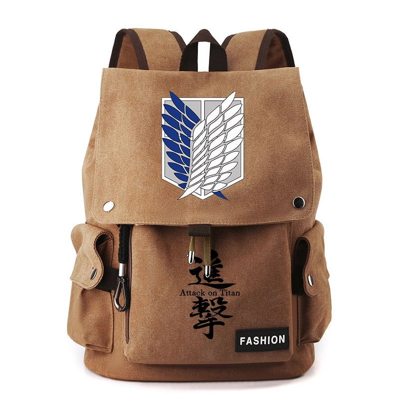 Anime Backpack Student Backpack Assault Giant School Bag Cartoon ...