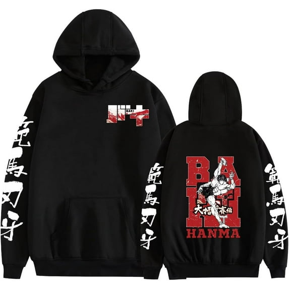 Anime Baki Hanma Yujiro Hoodie 3D Japanese Cosplay Sweatshirts Pullover Hooded Sweater for Adult Men Women