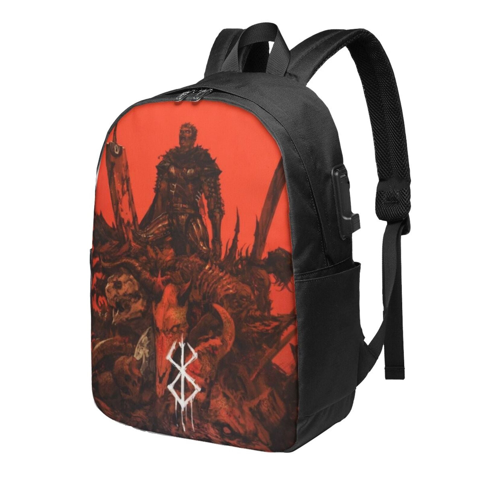 berserk laptop backpack Anime Berserk Backpack For Men Women Teen , Water Jamaica