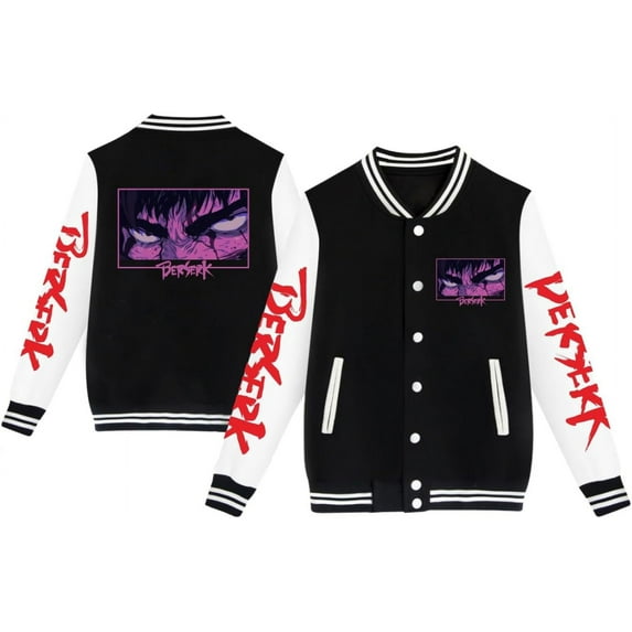 Anime Berserk Jacket Japanese Cosplay Cotton Jacket Pullover Jacket Hooded Sweatshirt