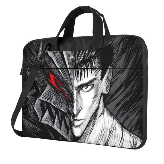 Anime Berserk Laptop Bag Laptop Case Computer Notebook Briefcase Messenger Bag With Adjustable Shoulder Strap 13 Inch
