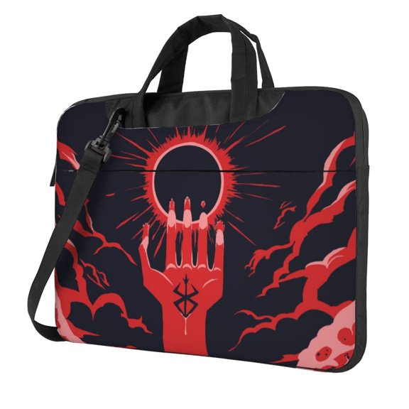 Anime Berserk Laptop Bag Laptop Case Computer Notebook Briefcase Messenger Bag With Adjustable Shoulder Strap 13 Inch