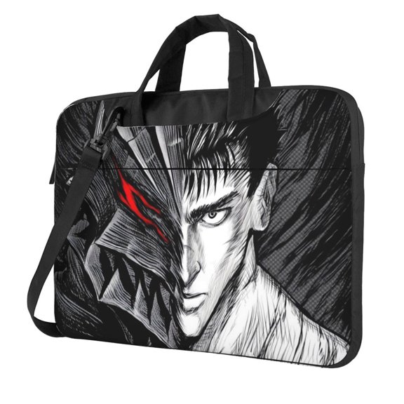 Anime Berserk Laptop Bag Laptop Case Computer Notebook Briefcase Messenger Bag With Adjustable Shoulder Strap 14 Inch