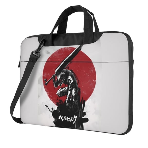 Anime Berserk Laptop Bag Laptop Case Computer Notebook Briefcase Messenger Bag With Adjustable Shoulder Strap 14 Inch