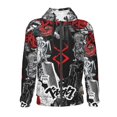 Anime Berserk Teens Boys Girls Zip Up Hoodies 3d Print Long Sleeve