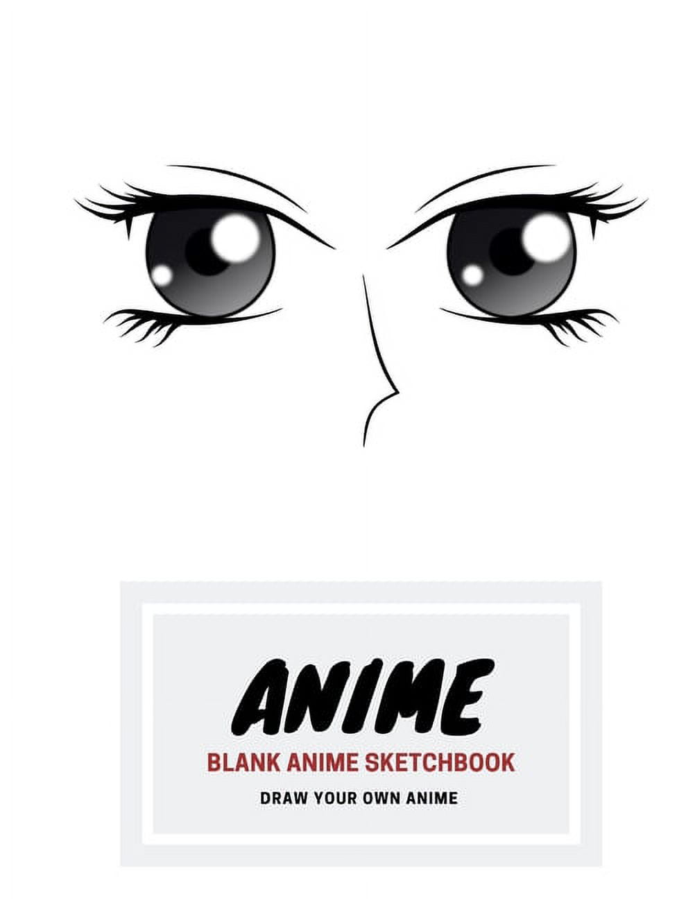  Anime Sketchbook: Manga, Anime Sketch Book for Drawing Anime  Manga Comics, Doodling or Sketching, Anime Drawing Book, Blank Drawing  Paper