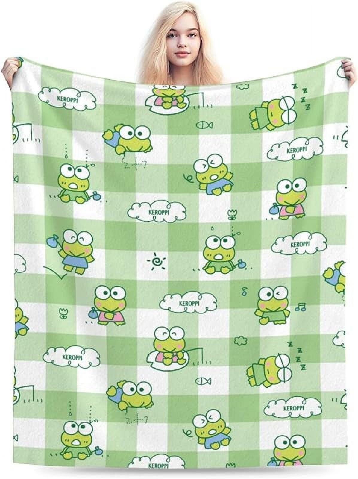 Anime Blanket Cartoon Throw Cute Kawaii Blankets for Couch Sofa Bed