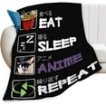 thumbnail image 1 of Anime Blanket for Girls Boys Anime Gifts Throw Blanket for Women Mens Lightweight Fuzzy Cozy Plush Flannel Fleece Blankets for Bed Decor 50"x60", 1 of 6
