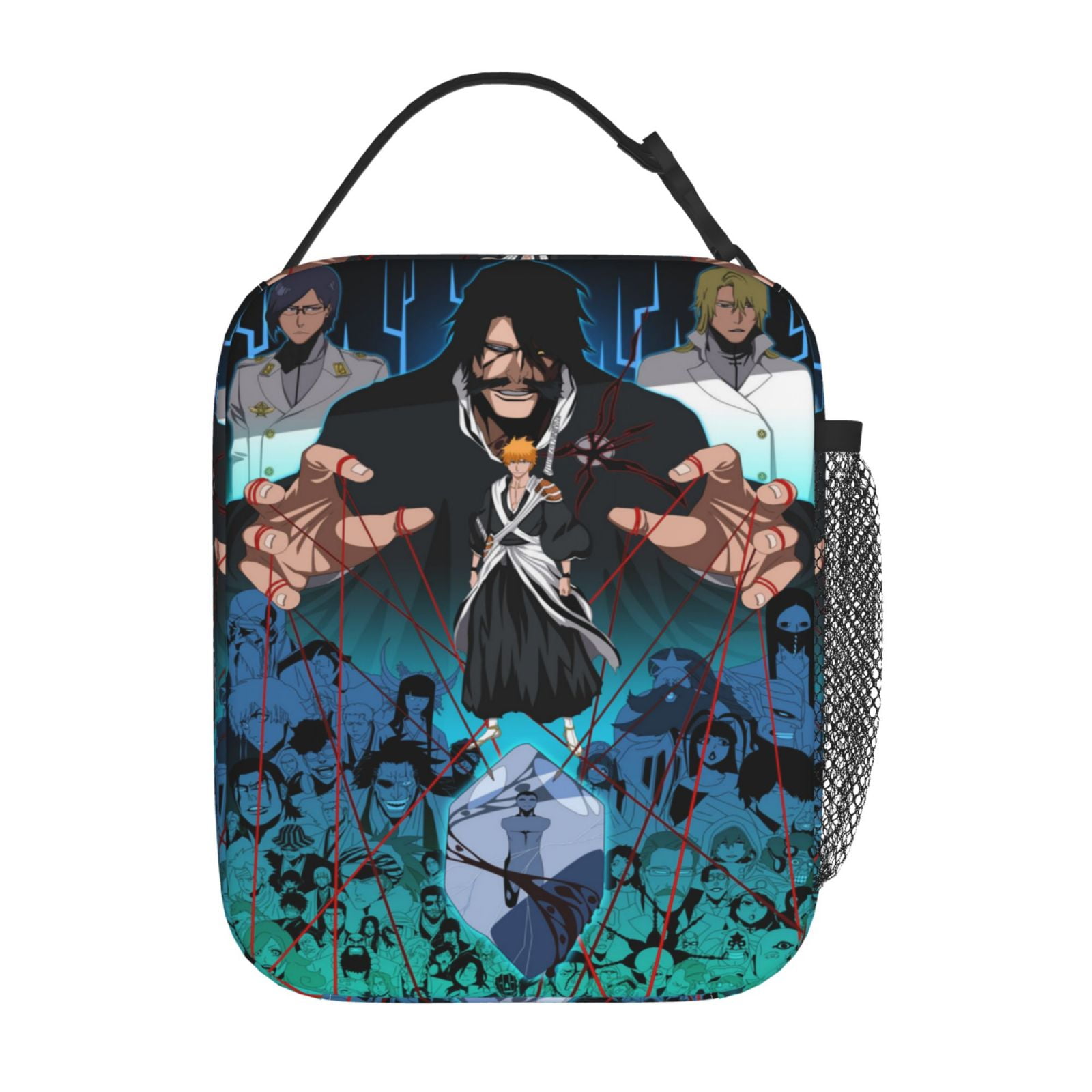 Anime Bleach Lunch Box Insulated Lunch Bag For Girls Boys Cute Lunch