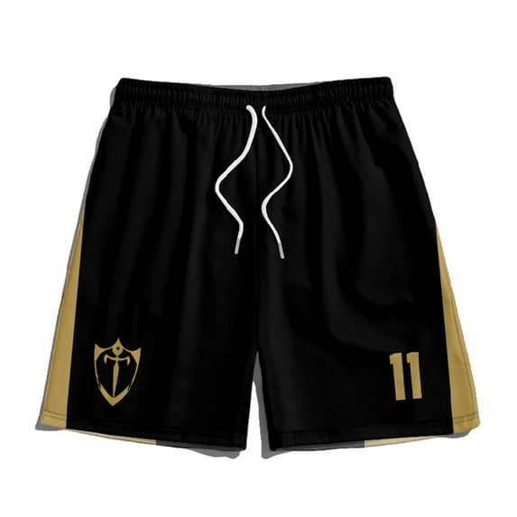 Anime Blue Lock Bastard München Yoichi Isagi Cosplay Black T-Shirt Merch Casual Short Sleeved T Shirt Unisex TShirt