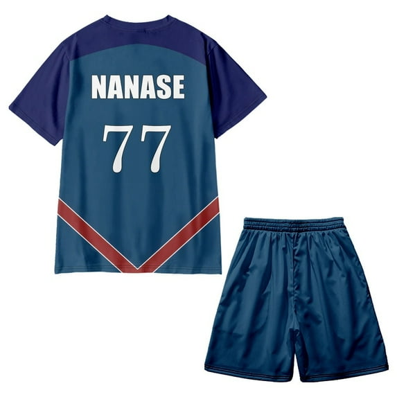 Anime Blue Lock Jersey Rin Itoshi Shirt Set