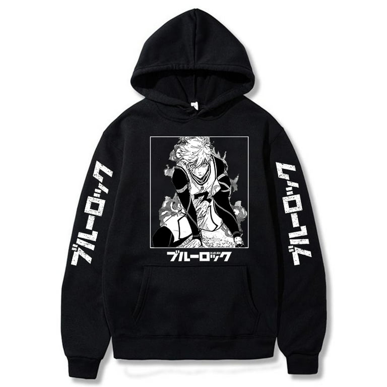 s*0様 M FCRB 24AW BLUE LOCK SWEAT HOODIE Amazon.com: DJMANMENGG Blue Lock Hoodie Sweatshirt Cosplay