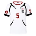 thumbnail image 1 of Anime Blue Lock U20 Cosplay White T-Shirt Merch Casual Short Sleeved T Shirt Unisex TShirt, 1 of 3