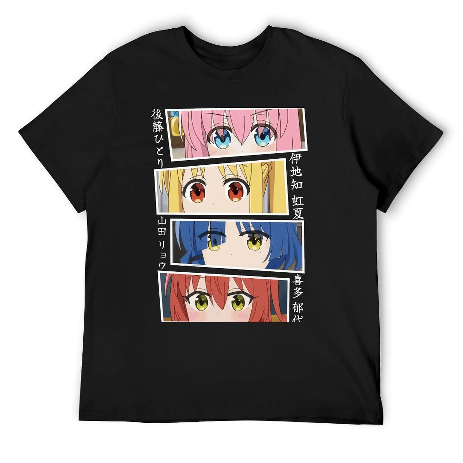 Anime Bocchi The Rock T-Shirt for Women And Men - Cotton Classic Fit ...